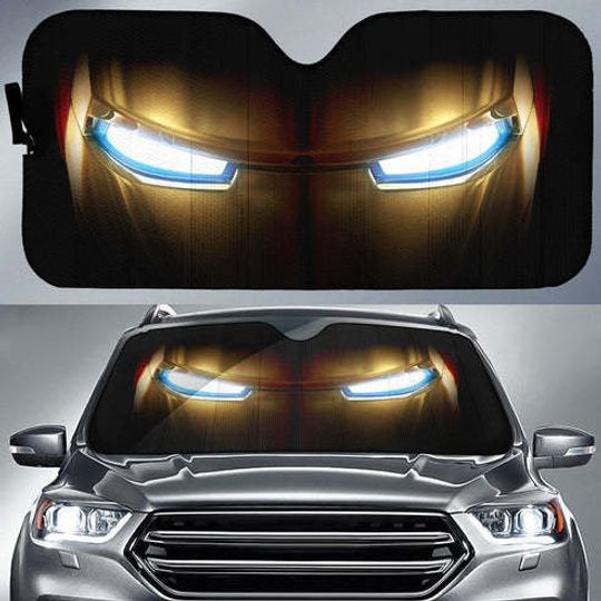 Discover Superhero Car Sun Visor with Iconic Hero Symbols