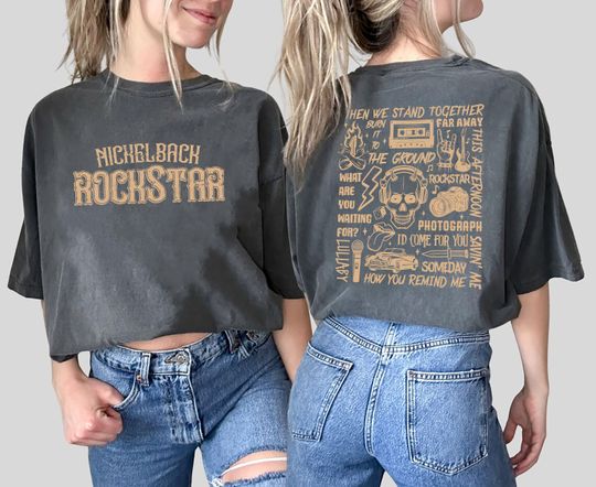 Discover Nickelback Music Shirt, Get Rollin' Tour 2023 Shirt