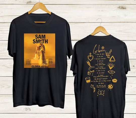 Discover Sam Smith Gloria World Tour 2023 Shirt, Sam Smith Album Songs Shirt