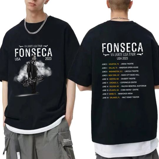 Discover Fonseca Viajante USA Tour 2023 Shirt