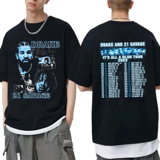 Discover Drake 21 Savage Tour Rescheduled Shirt