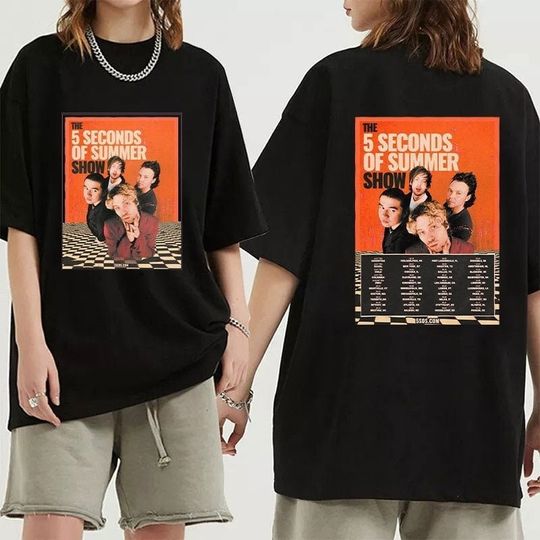 Discover 5 Seconds of Summer Shirt, 5SOS Take My Hand Tour T Shirt