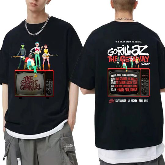 Discover Gorillaz The Getaway Shows 2023 Shirt