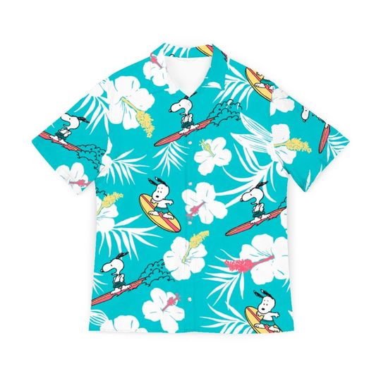 Discover Hawaii Shirt Snoopy Vintage Cotton Hawaiian