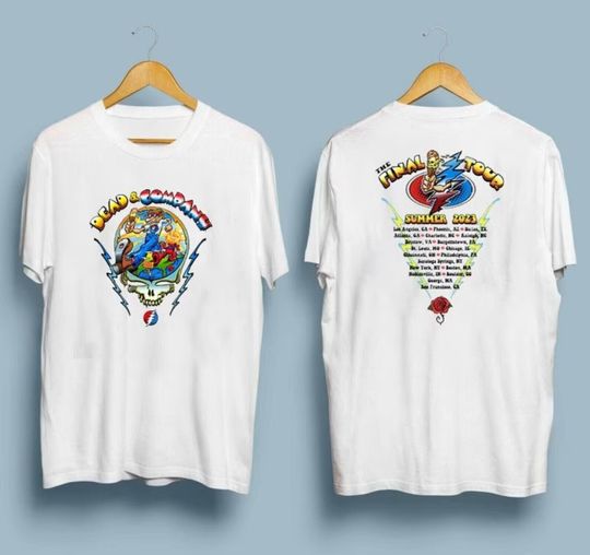 Discover Dead and Company The Final 2023 Summer Tour T-Shirt