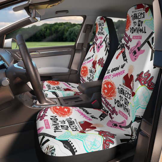 Discover Tickets to my downfall Car Seat Cover