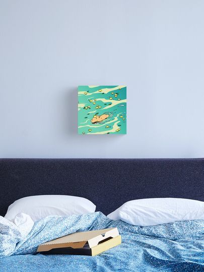Discover Capyuzu | Canvas Print