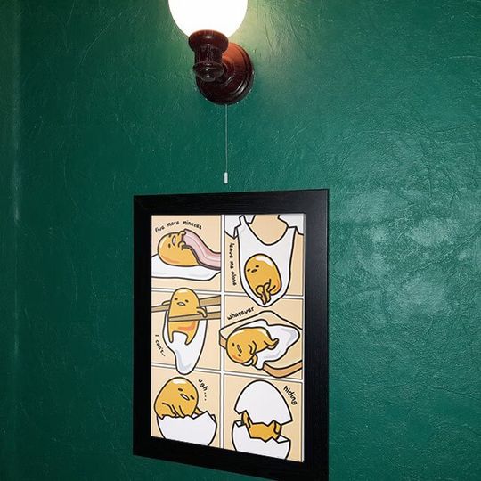 Discover Gudetama Lazy Comic Poster Wall Decor Best Gift