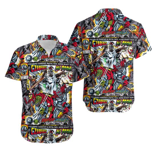 Discover MF Dooom Funny Graphic Art Hawaiian Shirt