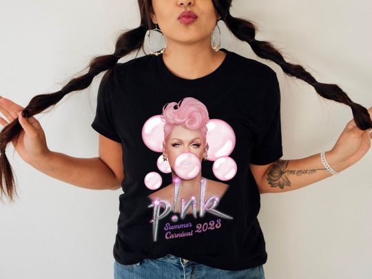 Discover P!nk Summer Carnival 2023, Trustfall Album Tee, Pink Singer Tour, Music Festival Shirt, Concert Apparel, Tour Shirt