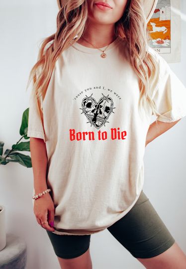 Discover Lana Del Ray Fan T-Shirt, Born to Die Tee