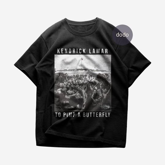 Discover Kendrick Lamar T-Shirt - To Pimp A Butterfly Album T-Shirt