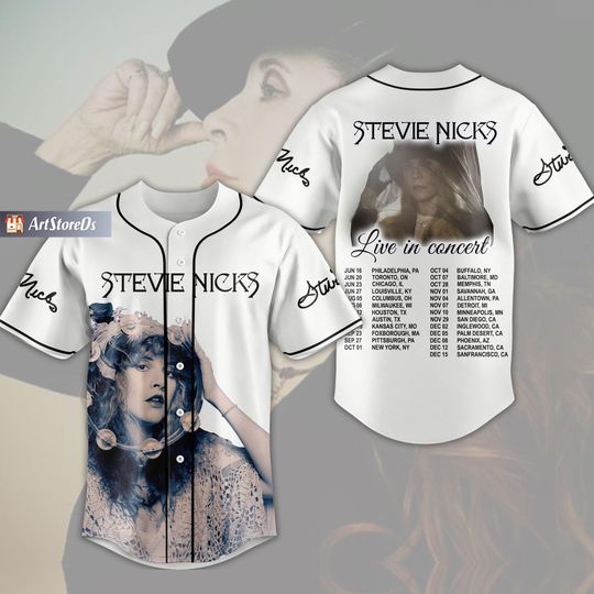 Discover Stevie Nicks Baseball Jersey for Fans