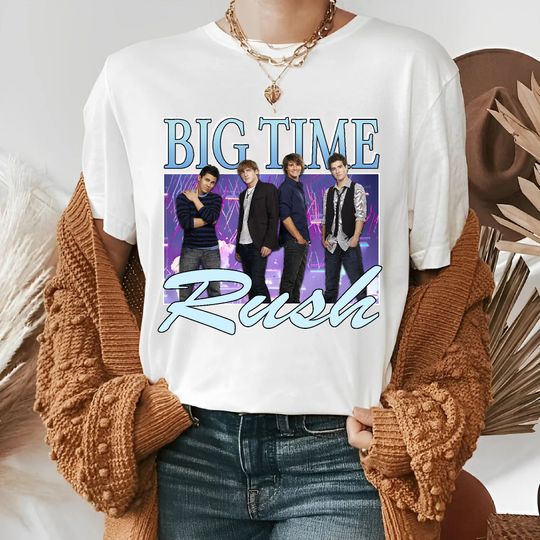 Discover Big Time Rush Merch Tour Shirt, Pop Music Shirt