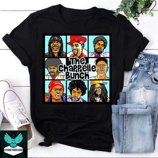 Discover The Chappelle Bunch Vintage T-Shirt, Dave Chappelle Shirt, Comedian Shirt