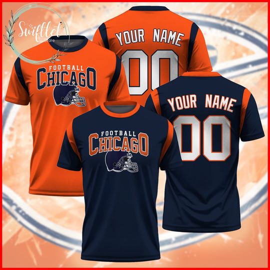 Discover Personalized Chicago Football 3D Shirt