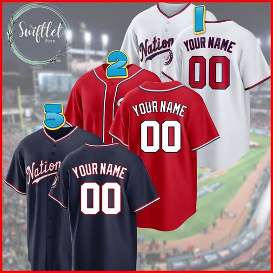 Discover Personalized Washington Baseball Jersey