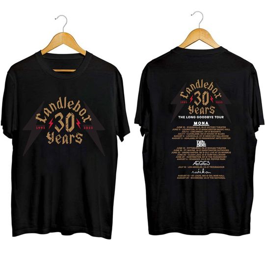 Discover Candlebox Long Goodbye Tour 2023 T-Shirt
