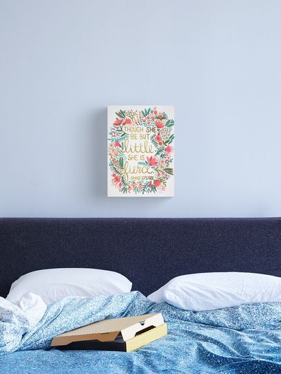 Discover Little & Fierce | Canvas Print