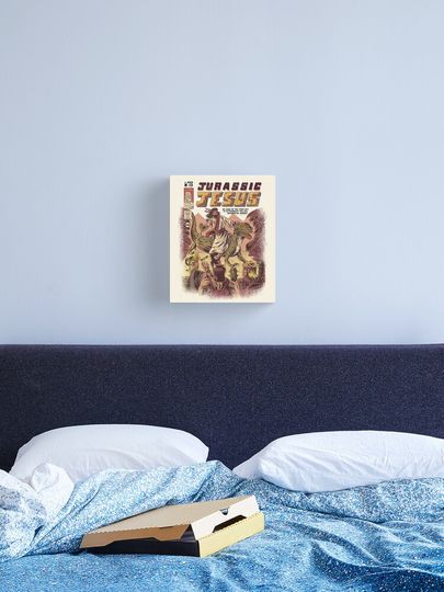 Discover JURASSIC JESUS | Canvas Print
