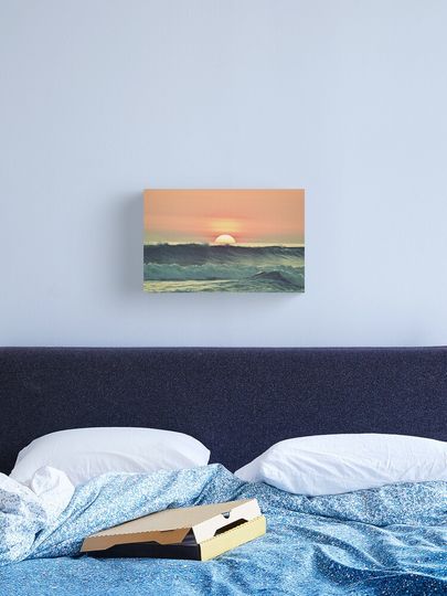 Discover Ocean sunset | Canvas Print
