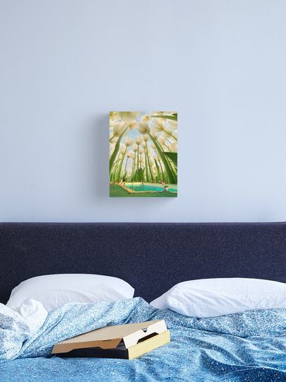 Discover Under the Tulips | Canvas Print