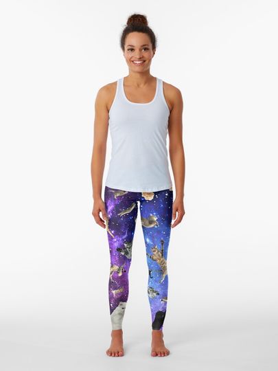 Discover Space Cats | Leggings