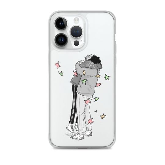 Discover Heartstopper - Nick & Charlie Hug - iPhone Case