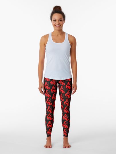 Discover Damien OMEN II - 666 | Leggings