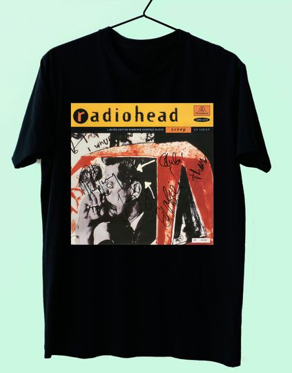 Discover RadioHead T-Shirt, 90s Band T-Shirt, Hiphop Band Shirt