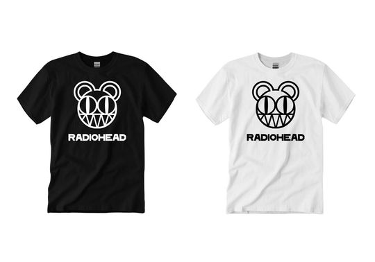 Discover Radiohead 90's Rock Band T-shirt