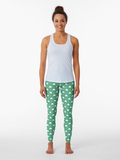 Discover Shamrock On! - emerald | Leggings