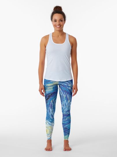 Discover Vincent Van Gogh - Starry Night | Leggings