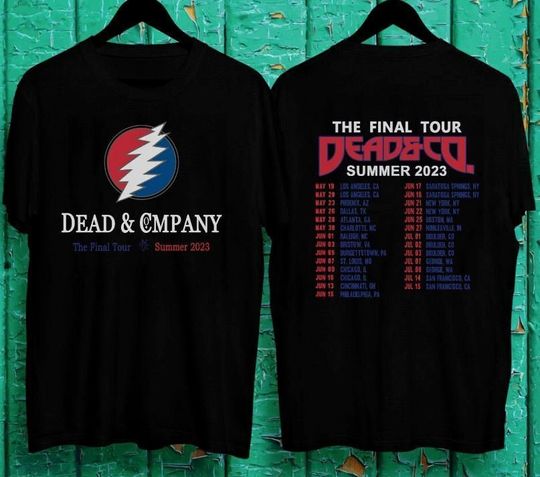 Discover Dead And Company Summer Tour 2023 Music Shirt