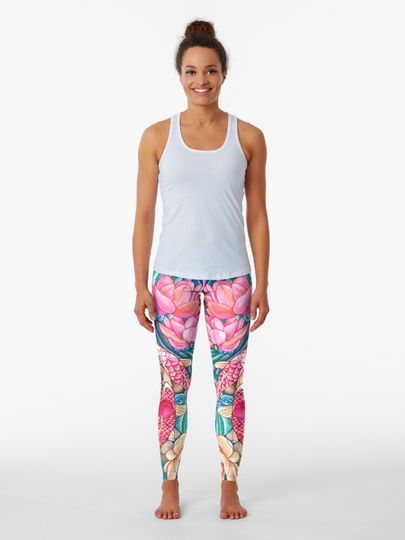 Discover Koi Pond | Leggings