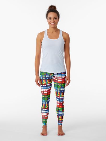 Discover More then 90 Flags of the Countries of the World,International Gift  | Leggings