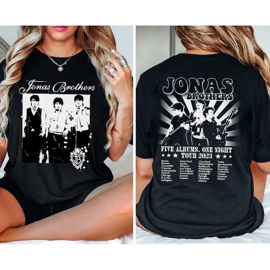 Discover Jonas Brothers Tour Shirt 2023