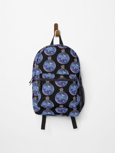 Discover Lunar Witch Moon Luna Moth Potion Bottle  | Backpack