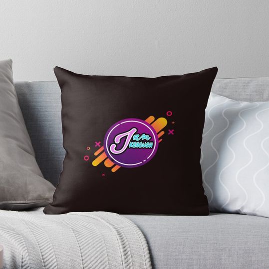 Discover I am kenough  Throw Pillow