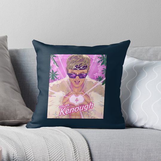 Discover You are Kenough, I am Kenough  Throw Pillow