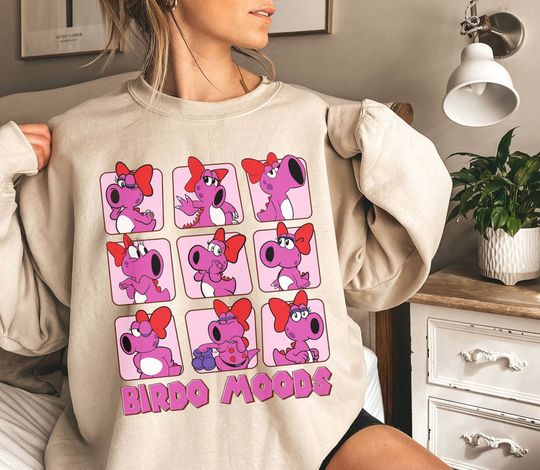 Discover Cute Birdo Moods Sweatshirts | Super
