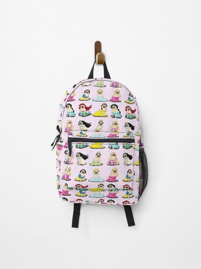 Discover Pug Princesses Version 2 | Backpack