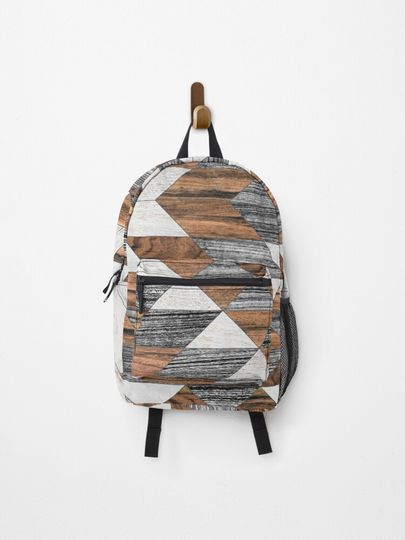 Discover Urban Tribal Pattern No.12 - Aztec - Wood | Backpack