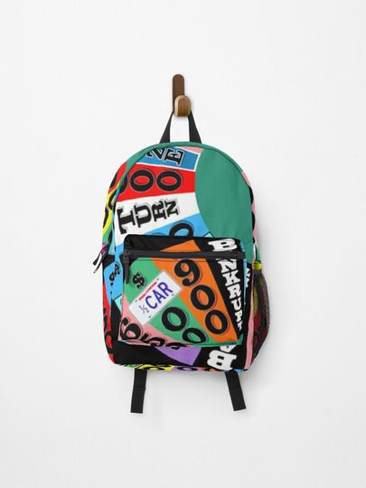 Discover Wheel with prizes, $ amounts | Backpack
