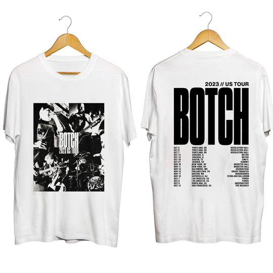 Discover Botch 2023 US Tour Shirt, Botch Band Fan Shirt
