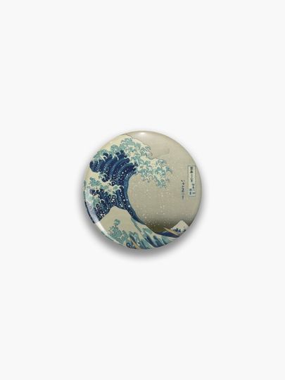 Discover Great Wave off Kanagawa circle | Pin