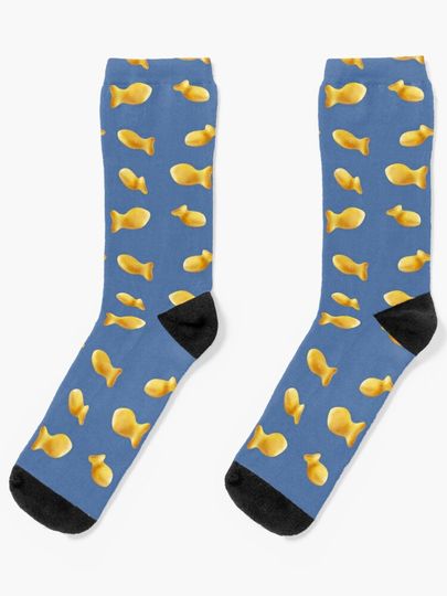 Discover Goldfish Cracker Biscuits Pack | Socks