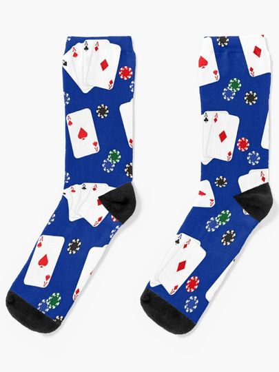 Discover casino pattern | Socks