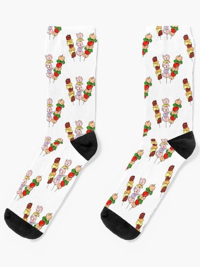 Discover Steak, Shrimp, and Chicken Shish Kabobs | Socks