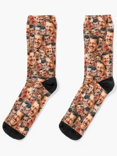 Discover Gunther Steiner - Multiple Head - Haas Team Principal | Socks